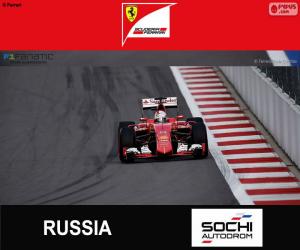 пазл Себастьян Феттель , Гран-при России 2015